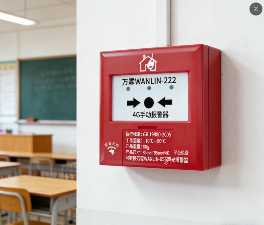 武汉4G手报智慧消防部署工程 武汉万霖4G手报消防报警应用