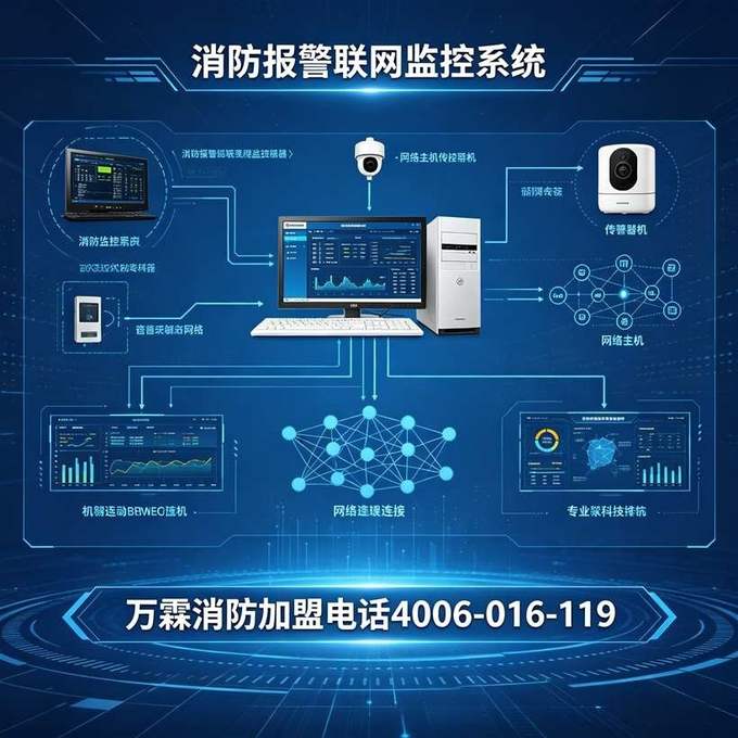 金华地区大型商场远程监控值守中心案例分享:万霖智慧消防专业解决方案详解 金华大型商场万霖智慧消防应用