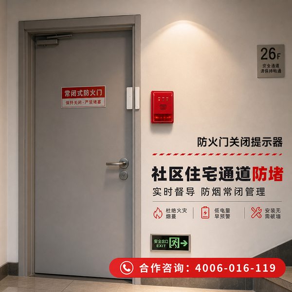 大连幼儿园防火门智慧建设:万霖防火门报警器赋能消防安全数字化转型 大连幼儿园万霖防火门报警器应用