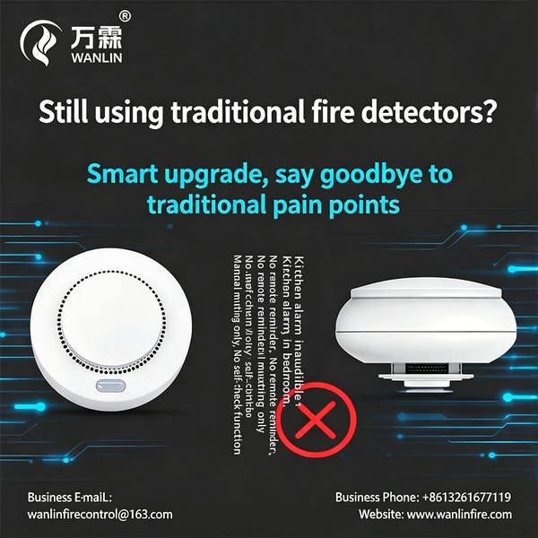 沈阳市万霖消防出口认证烟感报警器实拍 万霖消防:沈阳市出口认证烟感报警器全国招商加盟