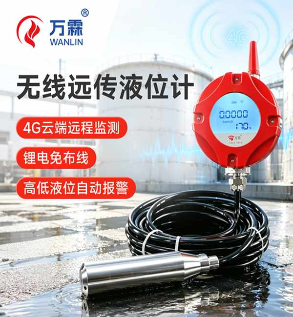 杭州万霖4G液位计应用