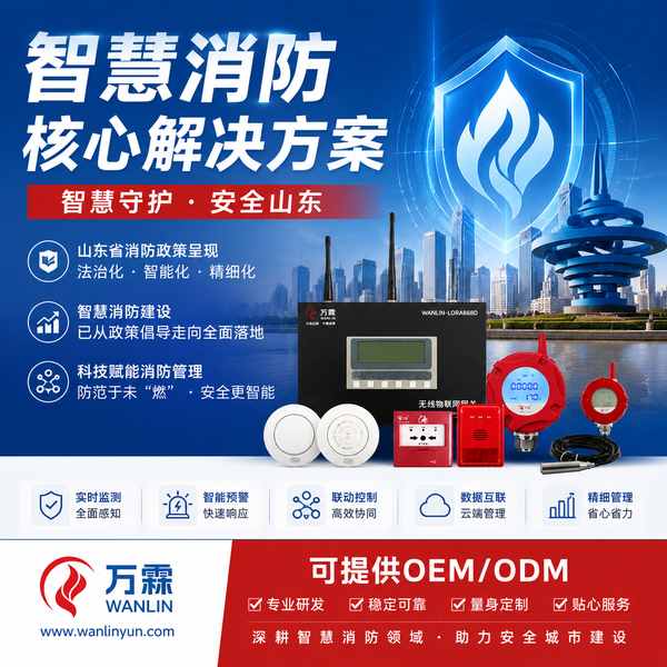 莒县跨境贸易商对接独立式感烟探测器源头厂家现场 — 智慧消防设备出口合作