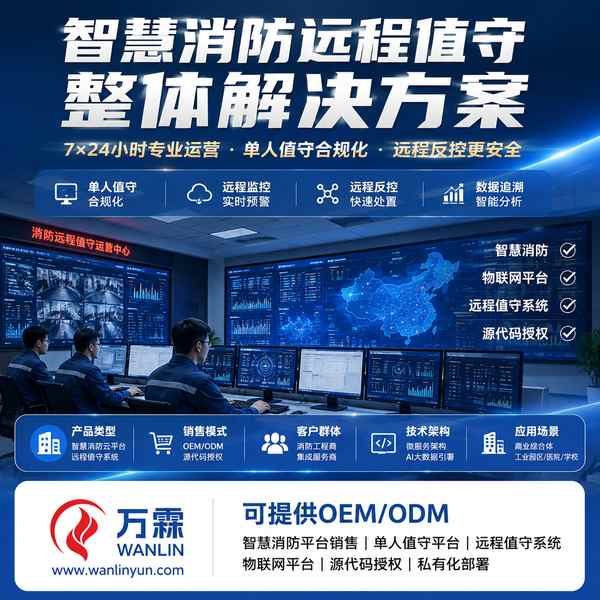 消防云平台软件销售实拍 — 西宁消防云平台销售与源码授权应用场景
