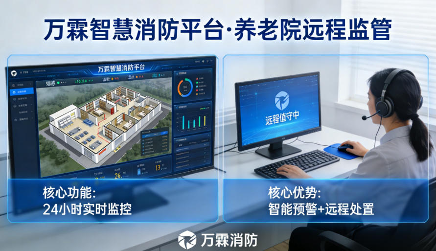 养老院消防“安全锁”：三大方案筑牢防线