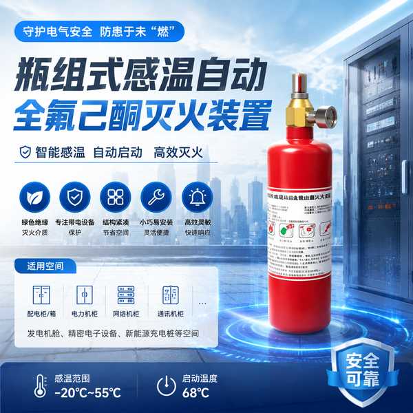桂林商业综合体电化学储能全氟己酮灭火系统哪家强?万霖FM/UL双认证方案