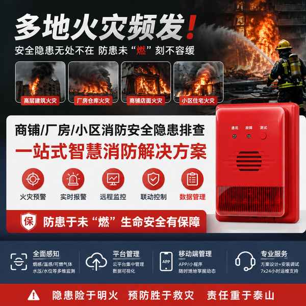 上饶医院消防维保服务怎么办？万霖智慧消防解决