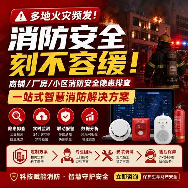 宁波高校宿舍无线手报找哪家？万霖智慧消防系统