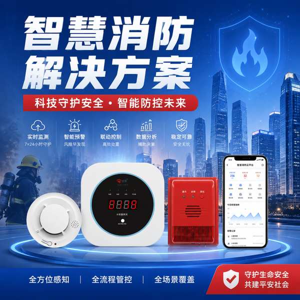 金华智慧感温火灾探测报警器哪家好?万霖源头厂家方案