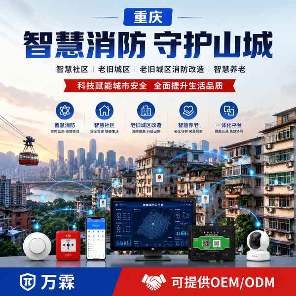 重庆智慧社区消防群防群治怎么选？万霖源头厂家直供方案