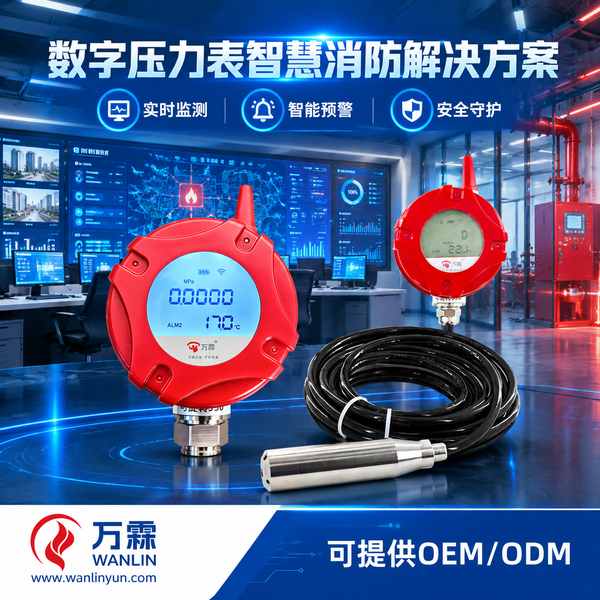 湖北智慧消防无线压力表哪家好？产品选型与源头厂家直供指南