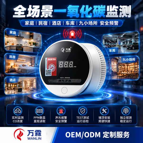 湖北一氧化碳报警器哪家好?选型配置与源头厂家直供指南