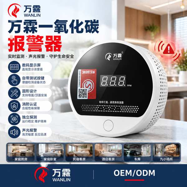 湖北一氧化碳气体报警器哪家好?合规配置与认证口径说明与源头厂家直供指南