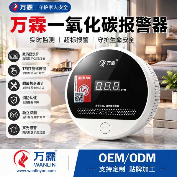 湖北一氧化碳泄漏报警器哪家好?报价选型与出口供货方案与源头厂家直供指南
