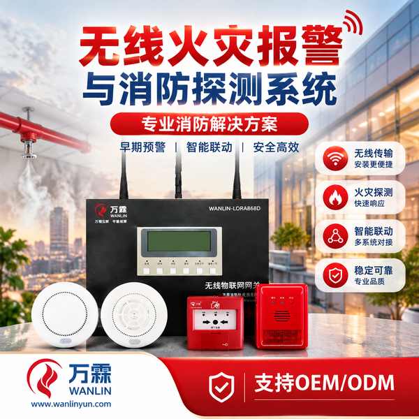 湖北工业与特殊场所无线火灾报警哪家好?工业与特殊场所无线火灾报警方案与源头厂家直供